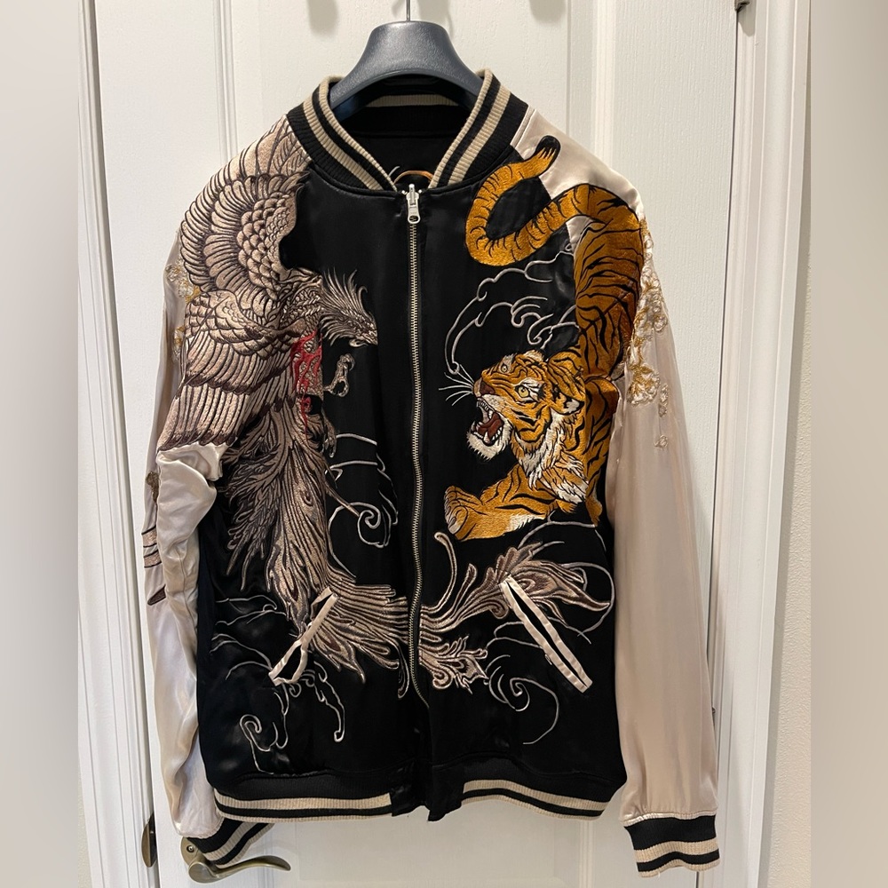Japanese street style reversible jacket size M